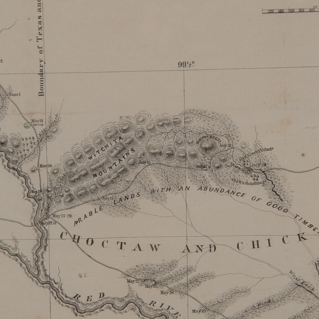 A Capt. Marcy Upper Red River map - 5