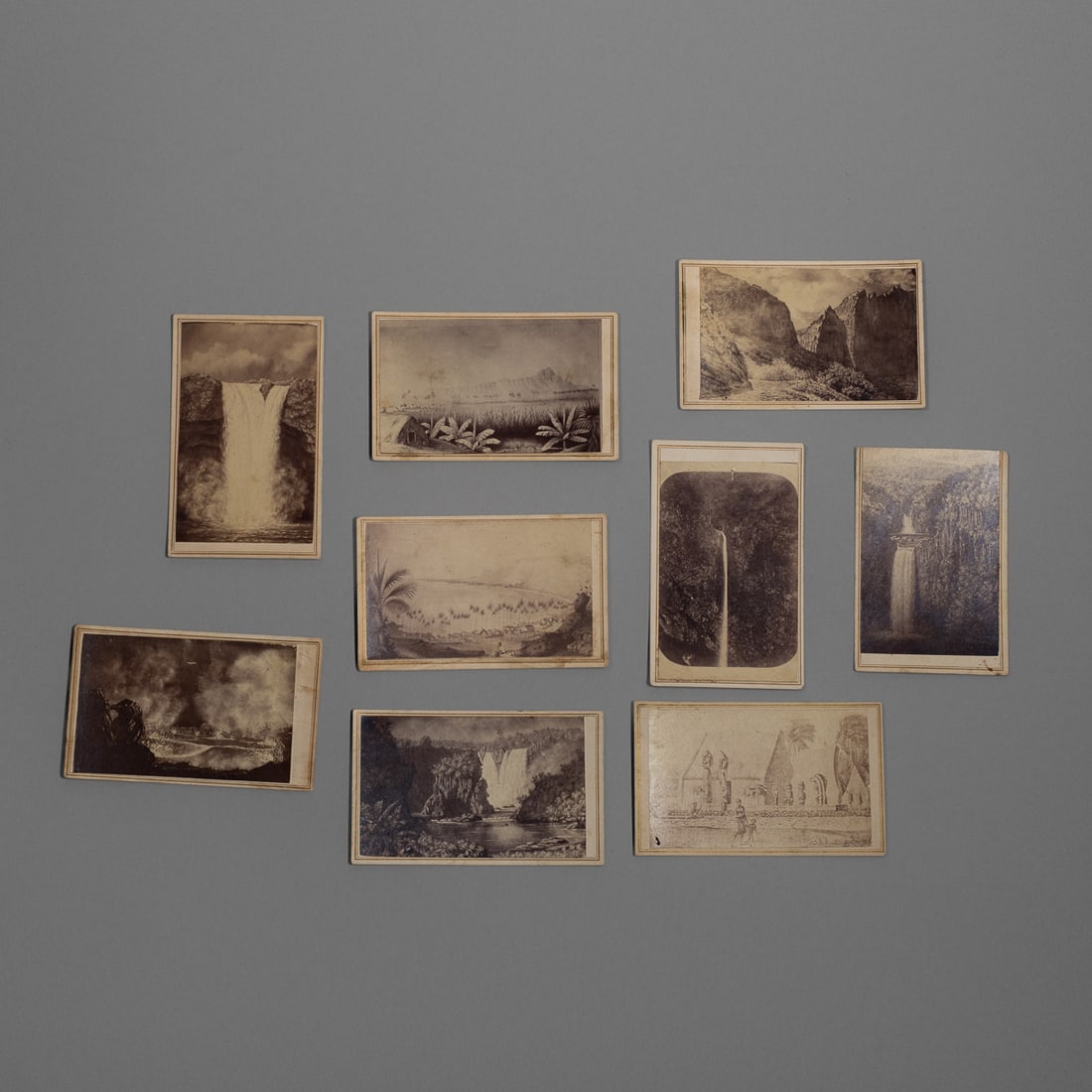 Nine 19th century CDV albumen prints (1 of 2)