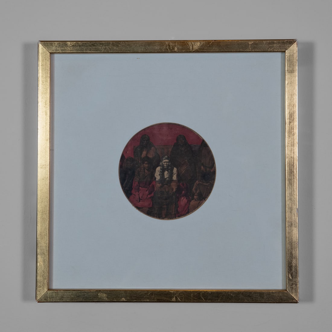A Fritz Scholder collage on paper (1 of 3)
