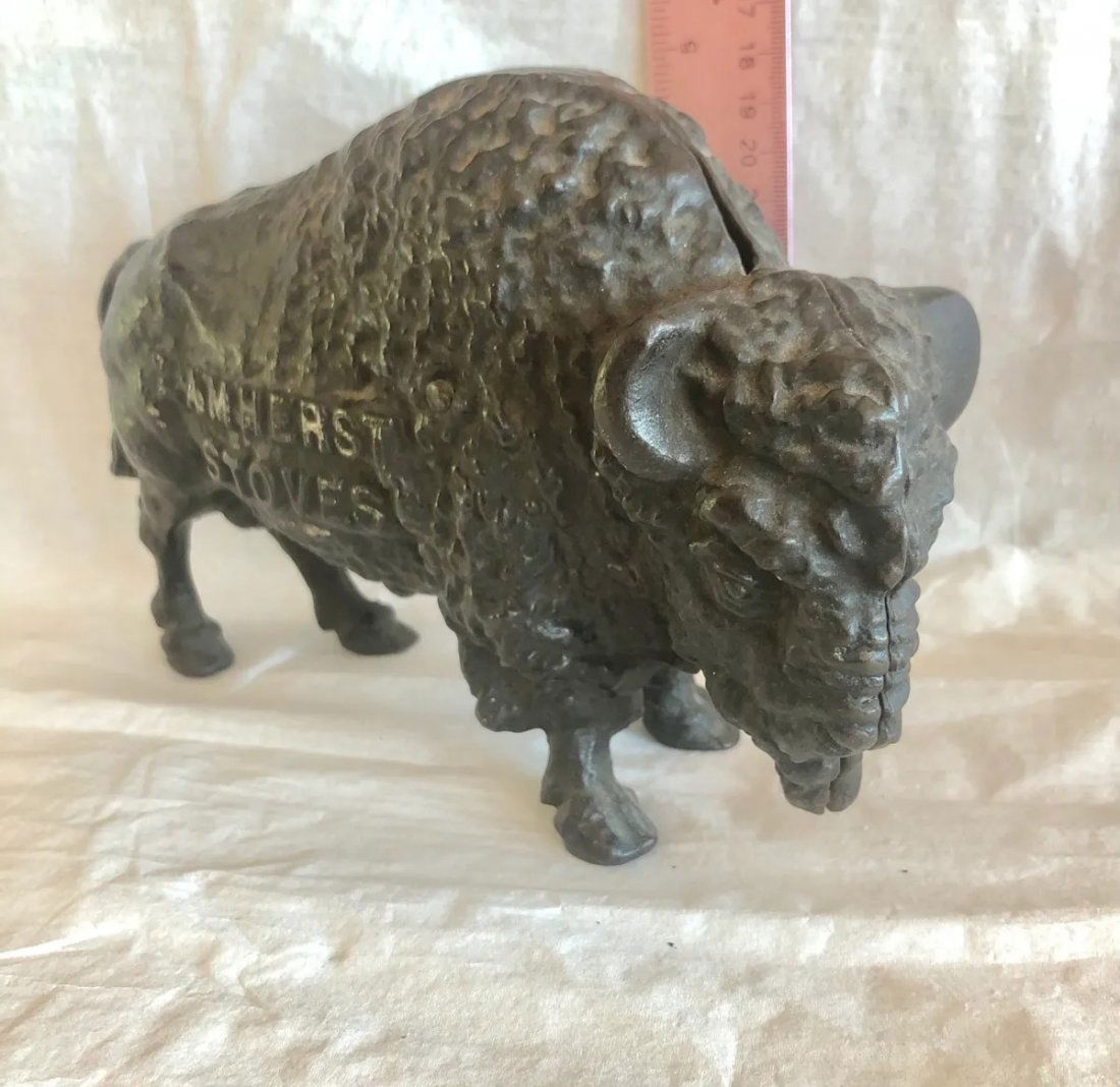 Cast Iron Still Buffalo Bank Amherst Stoves (1 of 6)