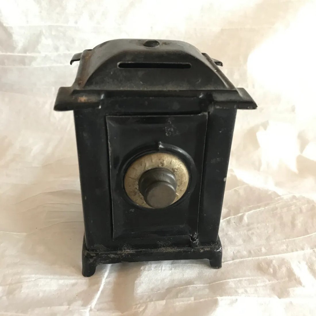 Antique Cast Still Bank Combination Safe (1 of 4)