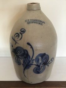 C. E. Pharis & Co 3 Gal Jug of Geddes NY (1 of 6)