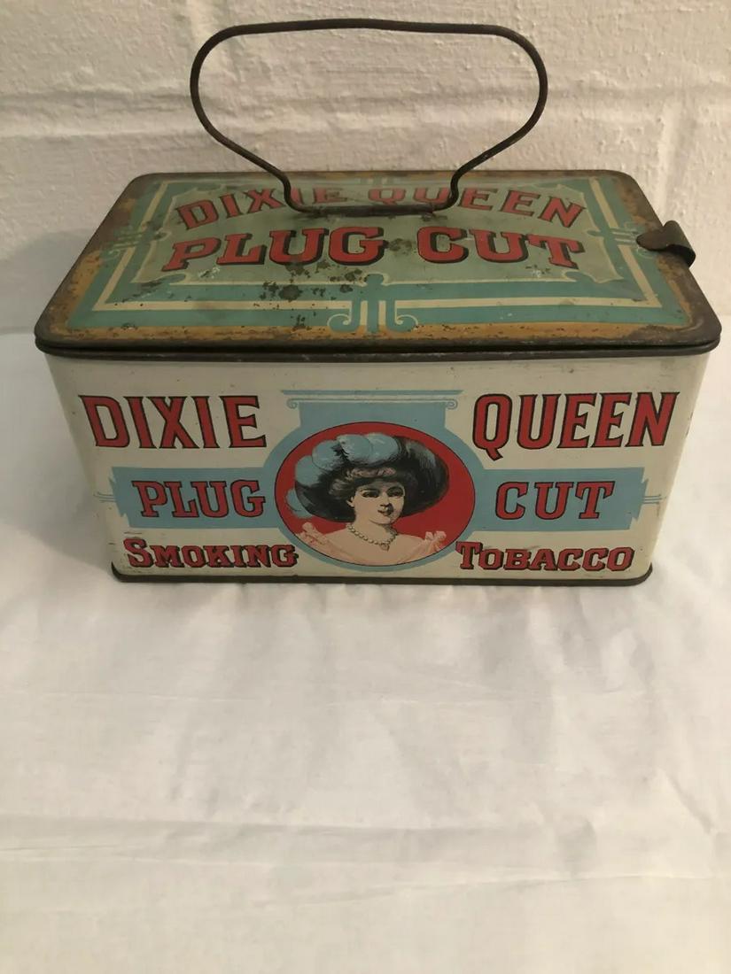 Dixie Queen Plug Cut Tobacco Tin (1 of 6)