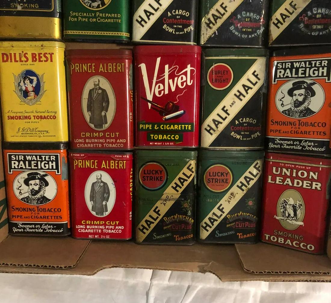Large Box Of Tobacco Tins (1 of 4)