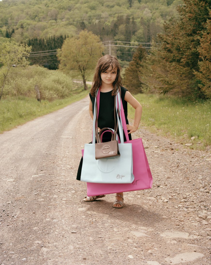 Signed Telfar Bag in Medium Pool Blue. Thank you,Telfar (1 of 4)
