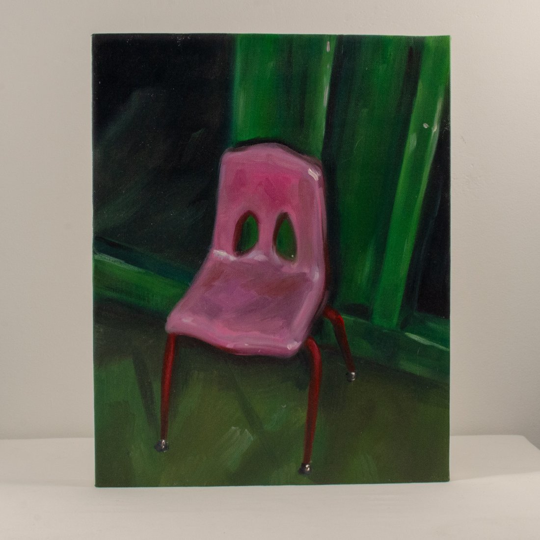 Portrait of the Artist as a Pink Chair. Thank you Chloe (1 of 3)