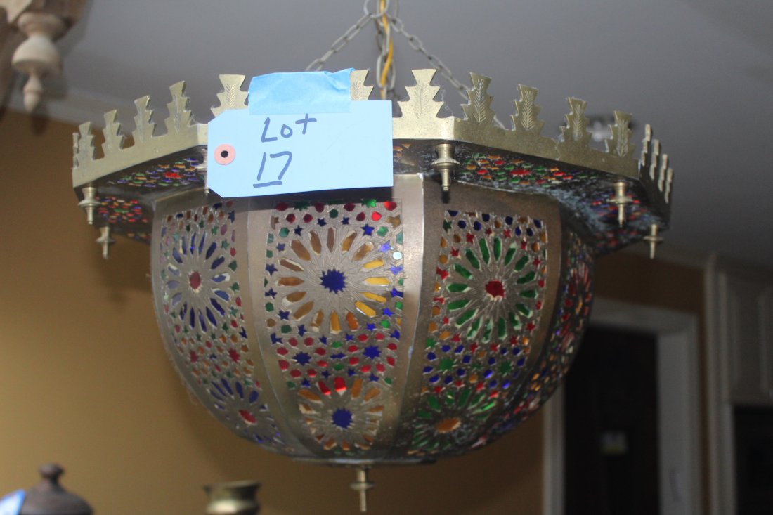 Pierced brass light (1 of 4)