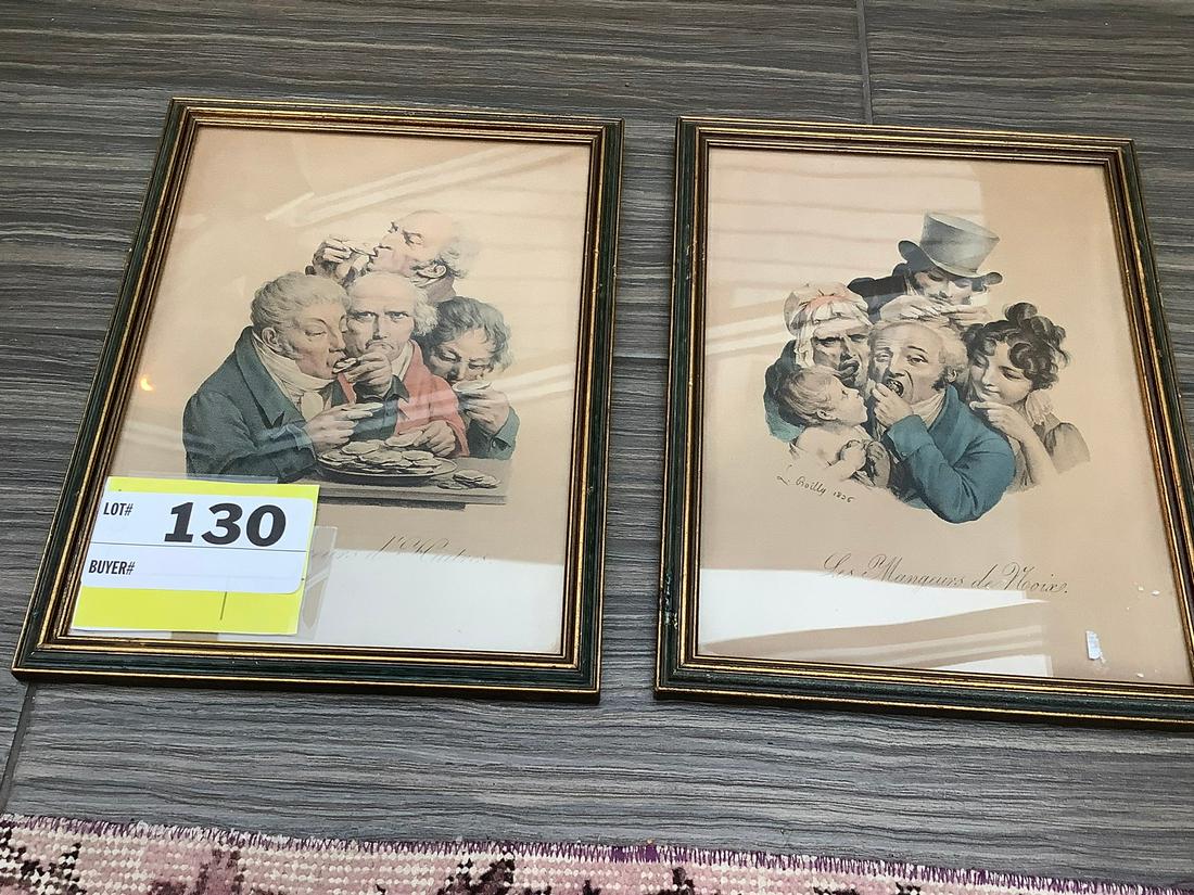 Pair of framed art (1 of 1)