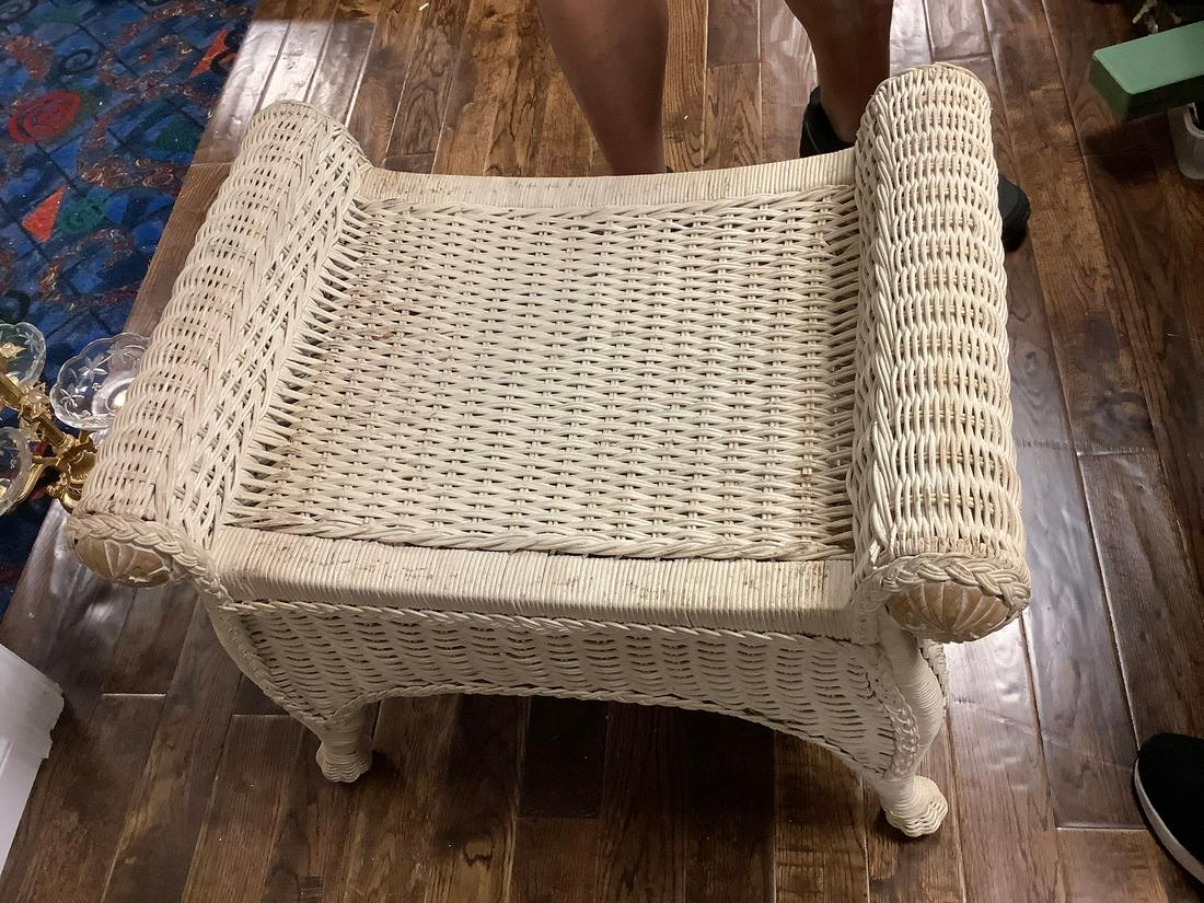 Wicker Bench (1 of 1)