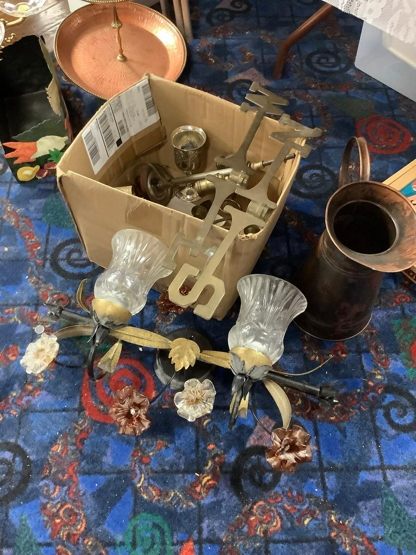Brass Items+: Lighting, brass items, and more