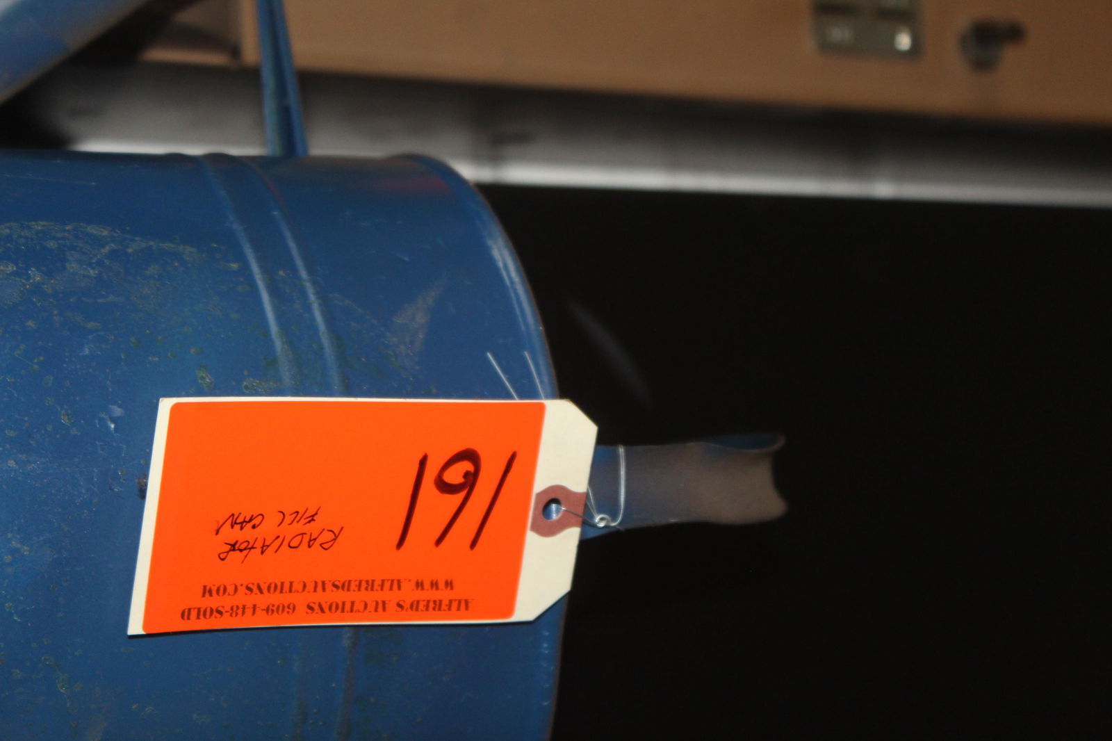 Water Can: Radiator fill can.