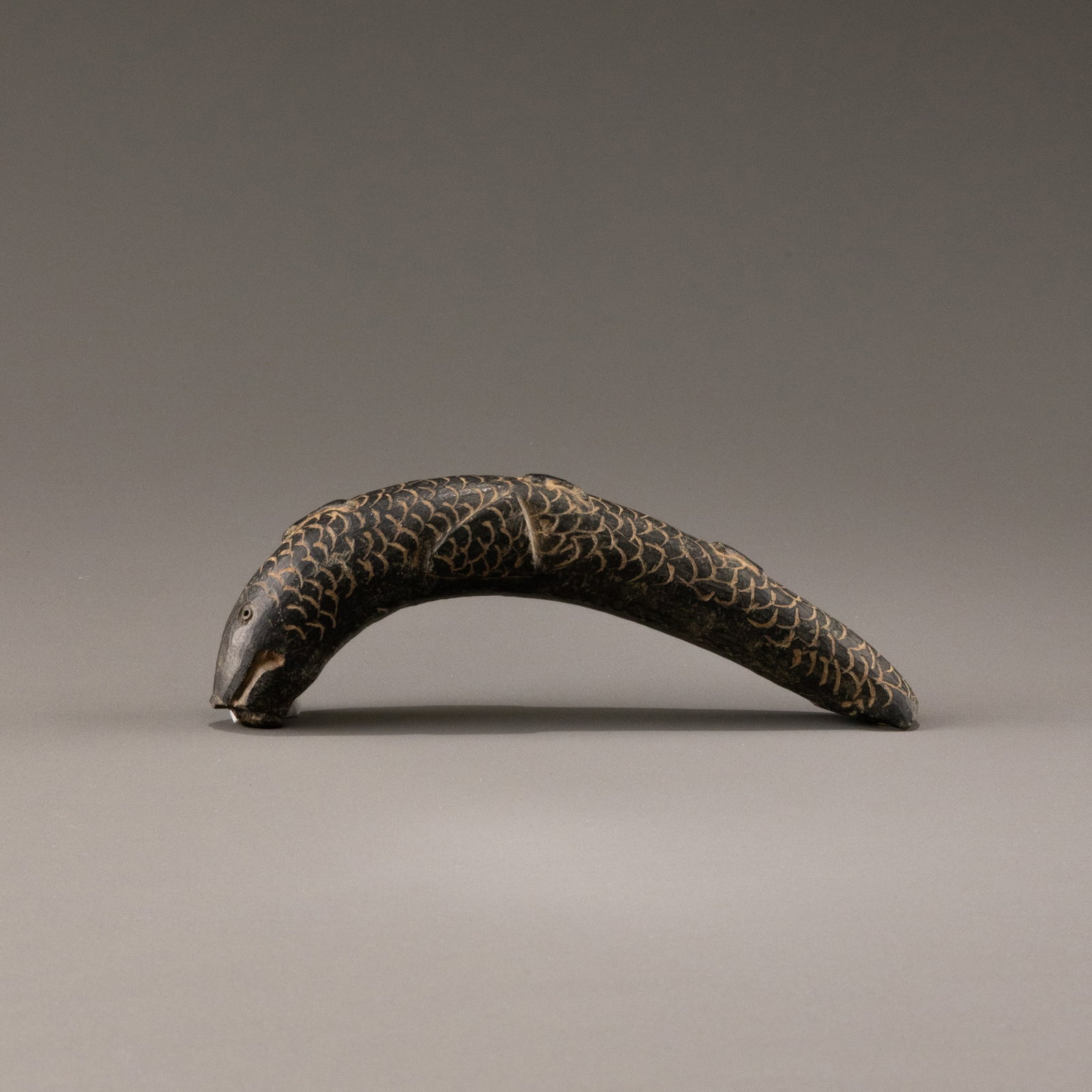Gandhara period stone fish: L: 16.5cm