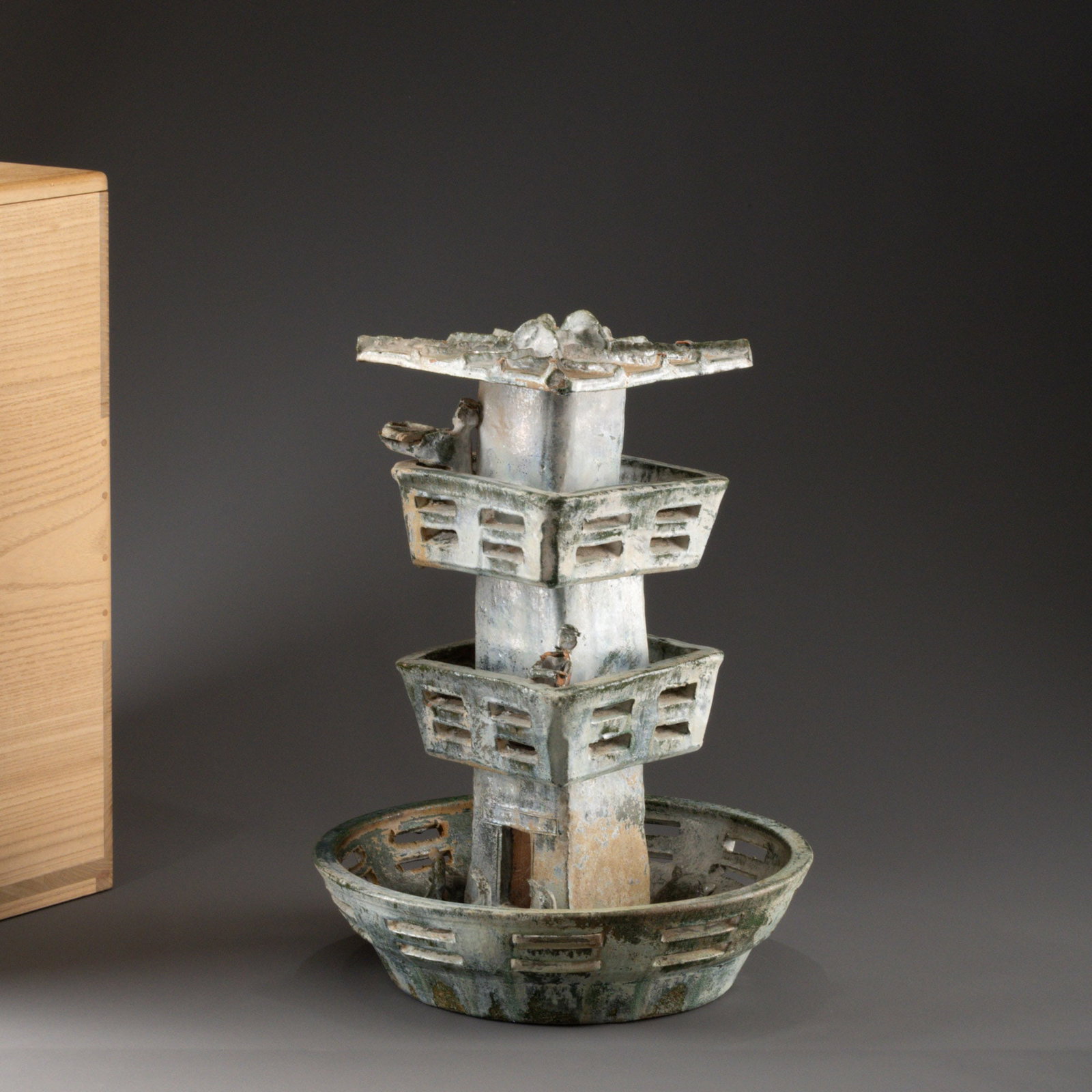Han Dynasty green glazed pavilions and towers (1 of 9)