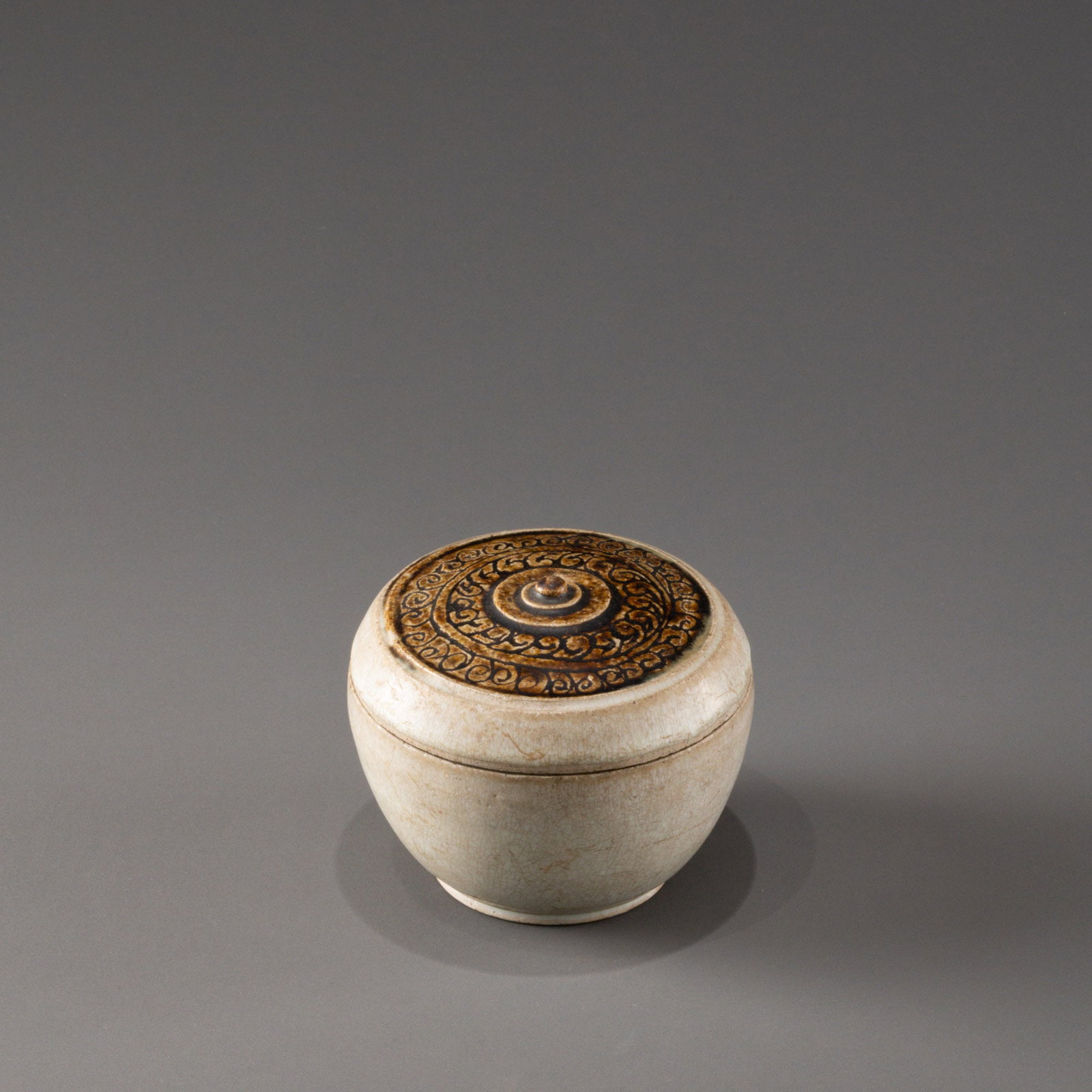 Song Dynasty Jizhou Kiln Lid Box (1 of 9)