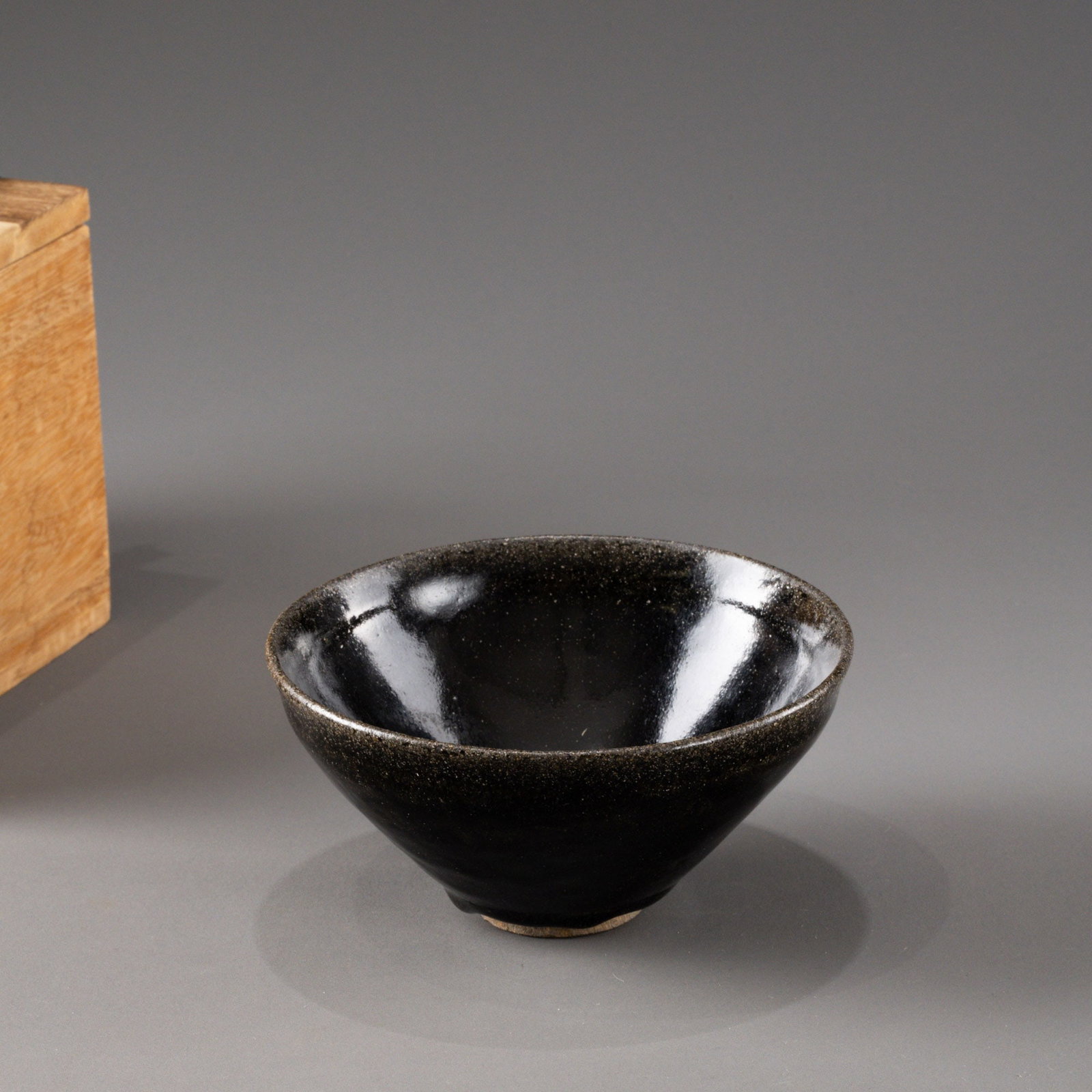 Song Dynasty Jian Ware Black Glazed Cup (1 of 8)