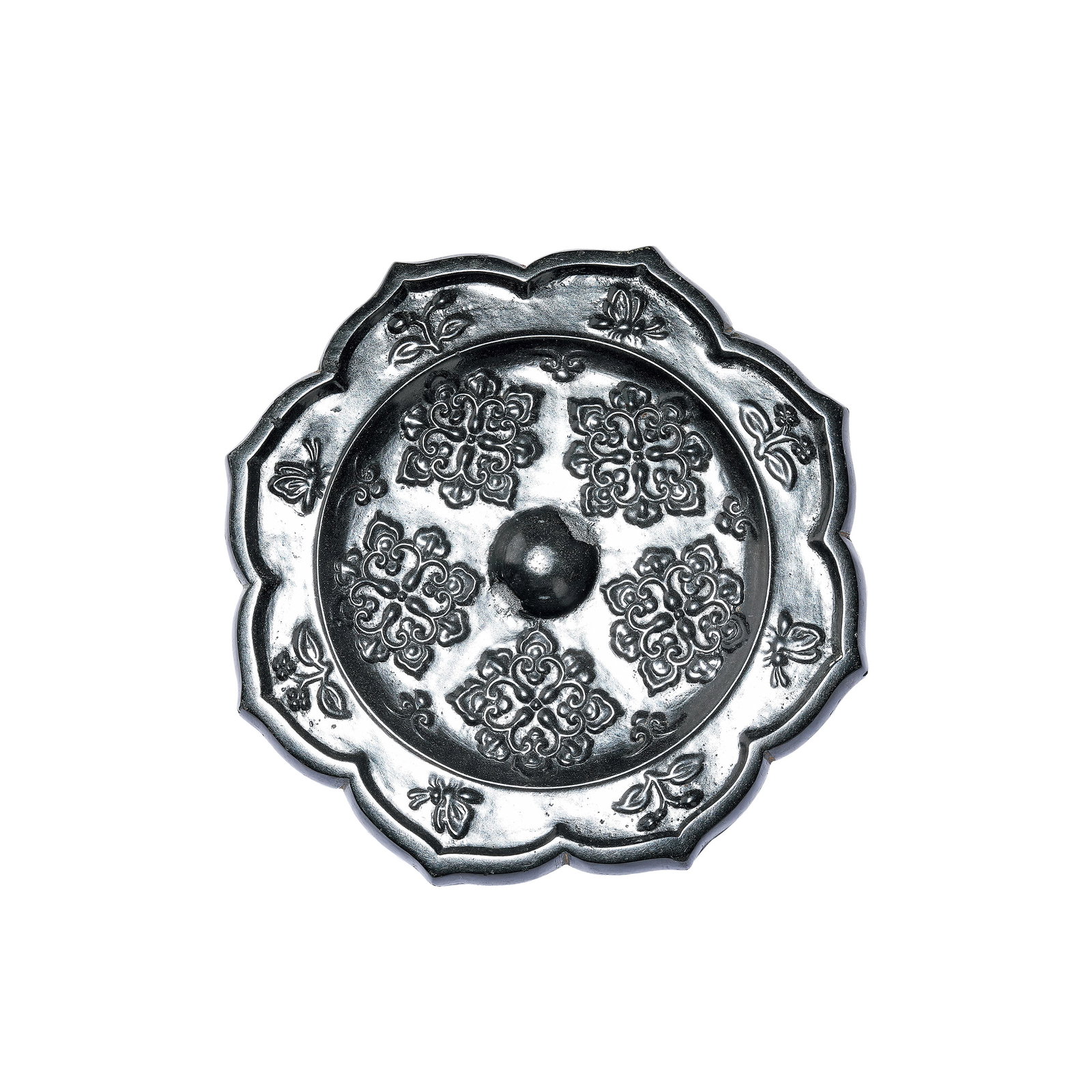 Tang Dynasty Lotus Flower Pattern Rhombus Mirror (1 of 5)
