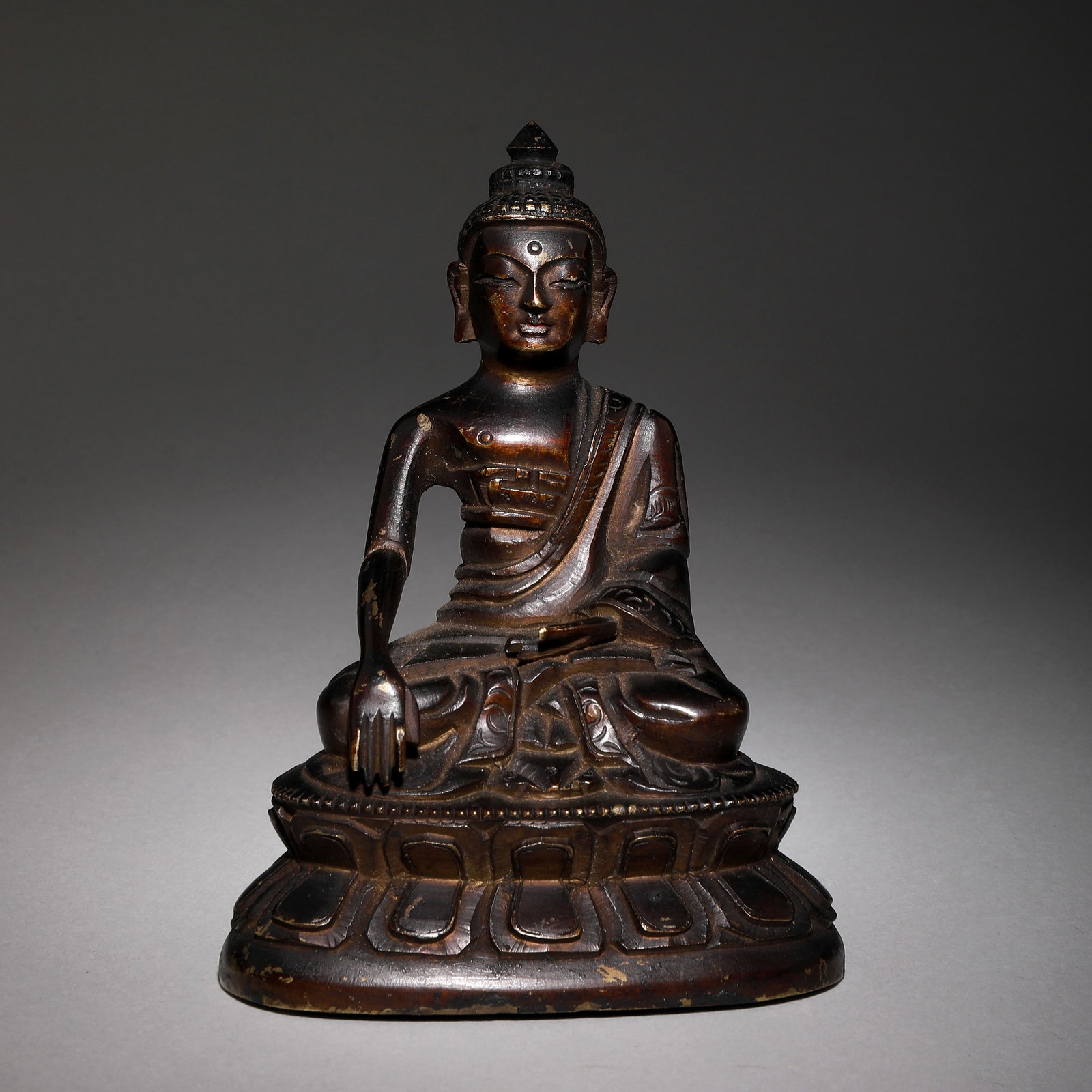 Ancient bronze Buddha (1 of 6)