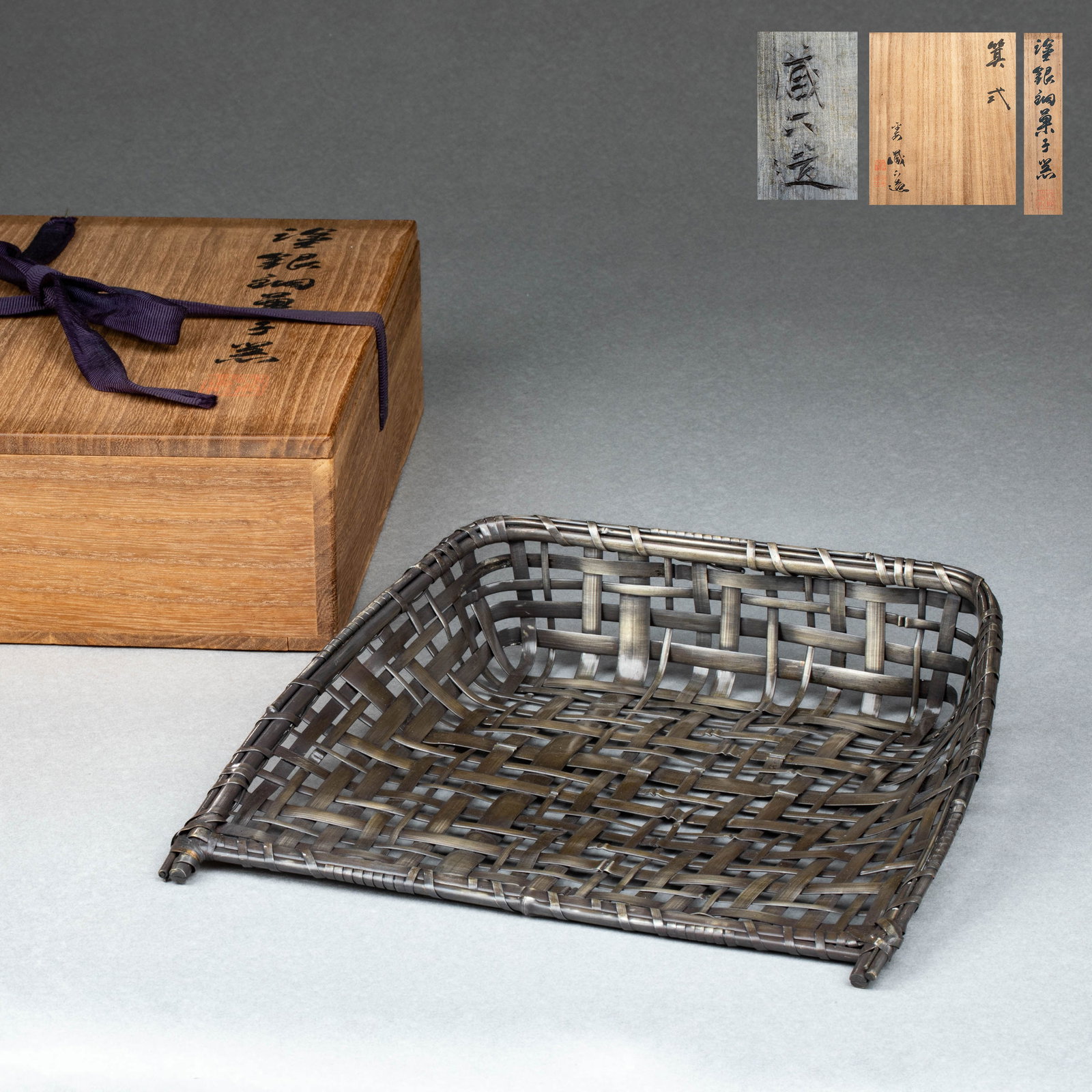 Tibetan Six-Painted Silver Bronze Confectionery (1 of 13)