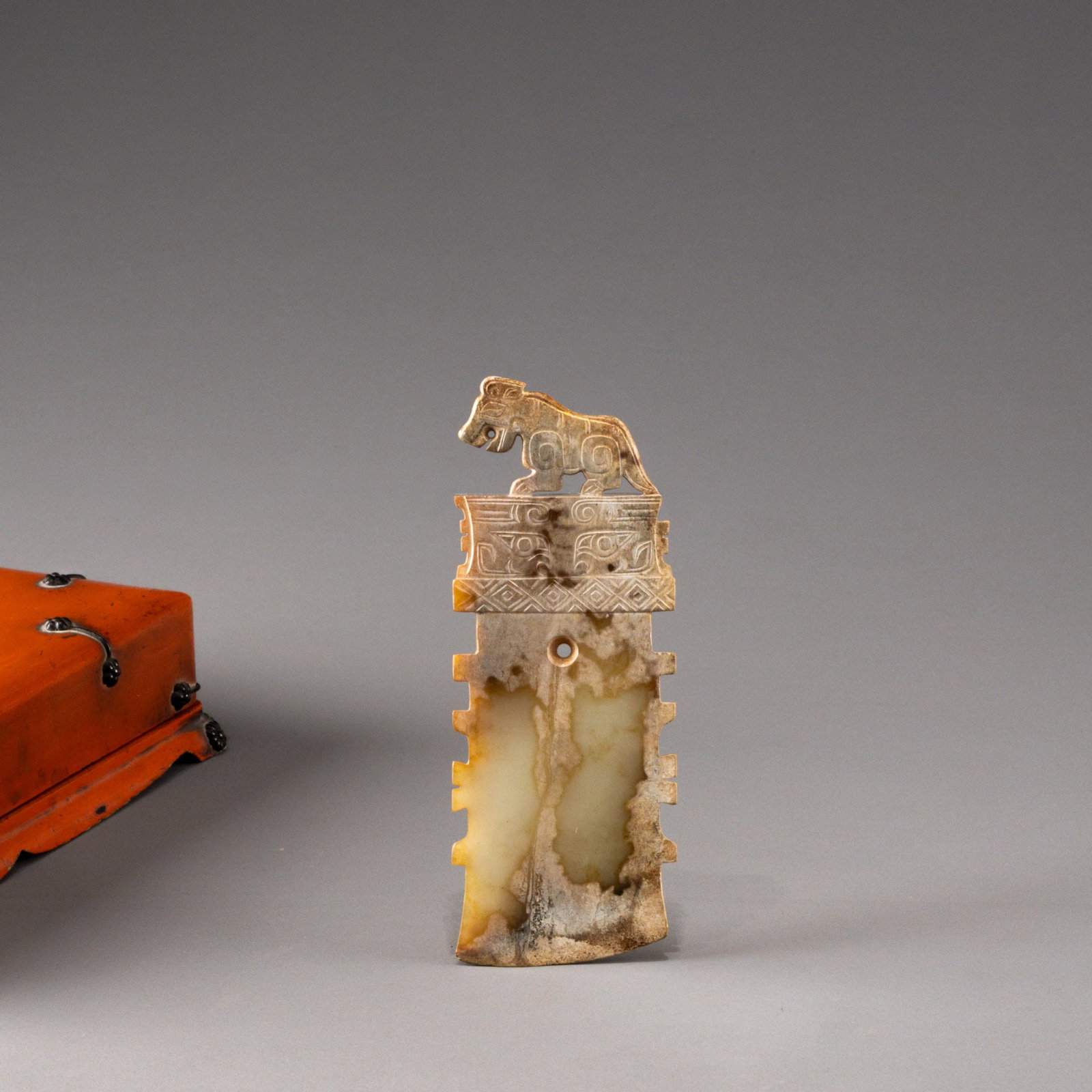 Cultural Period Jade Beast Axe (1 of 10)