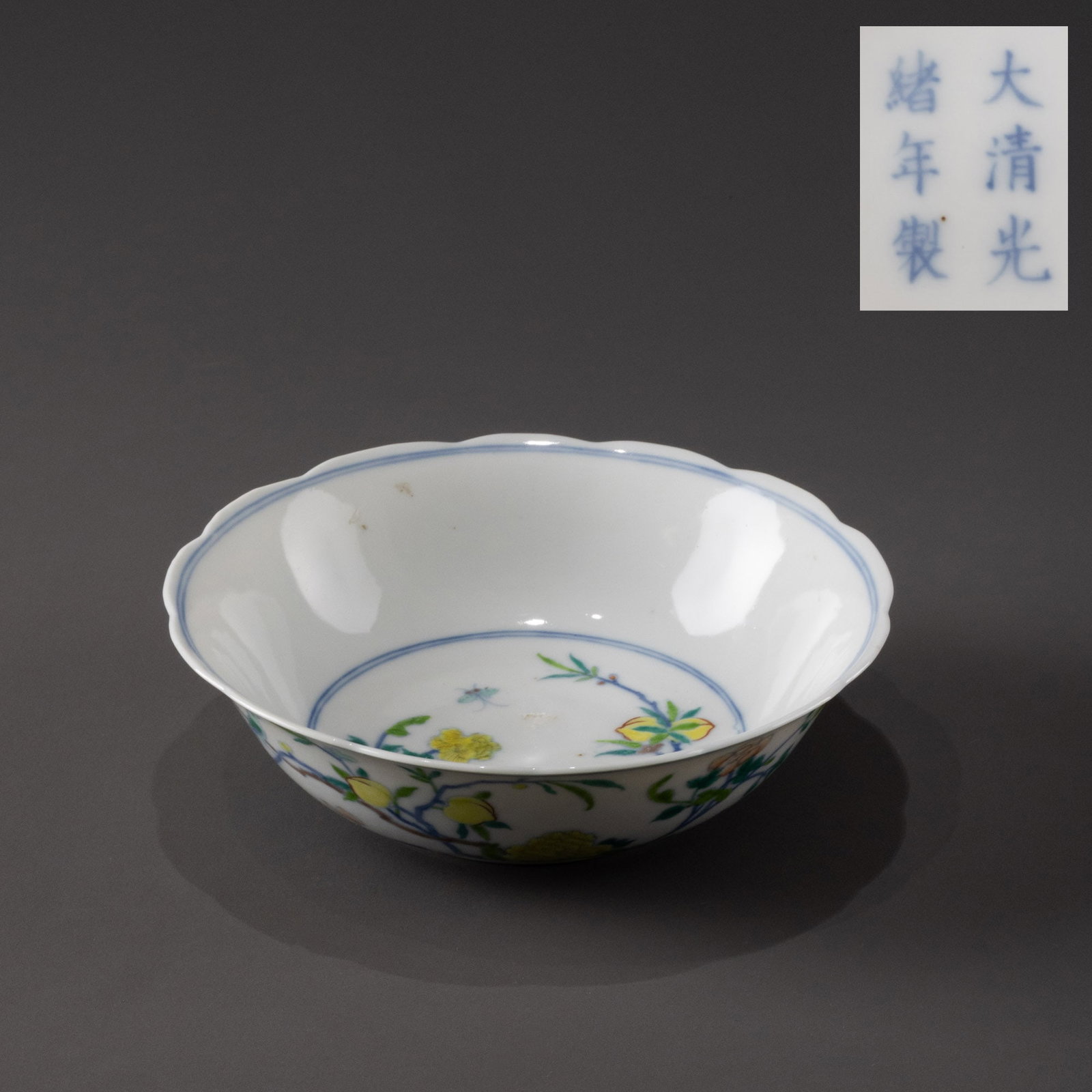 Qing Dynasty Guangxu Period Doucai Pattern Bowl (1 of 8)
