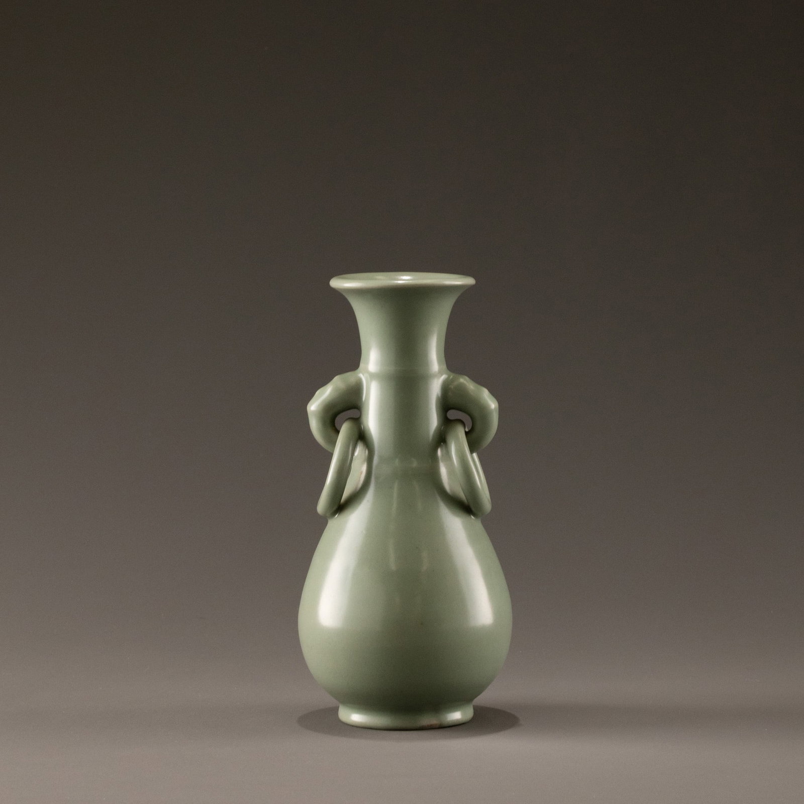 Ming Dynasty Longquan Kiln Double-eared Vase (1 of 7)
