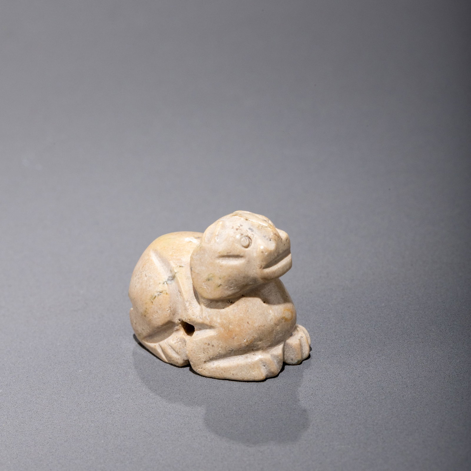 Jade Beasts of the Han Dynasty: W: 2.5cm H: 1.8cm