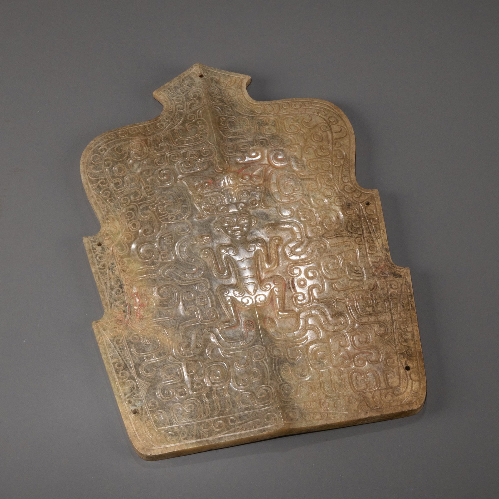 Warring States Period Jade Ornaments and Chariot/Horse Structures: L: 26.7cm W: 18.8cm