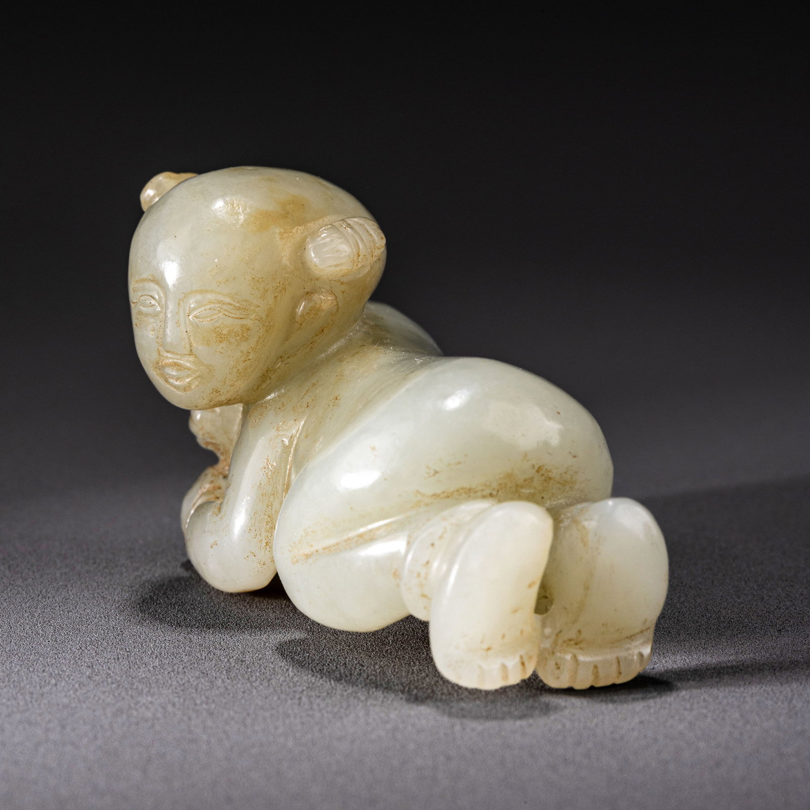 Jade Carved Boy - 2