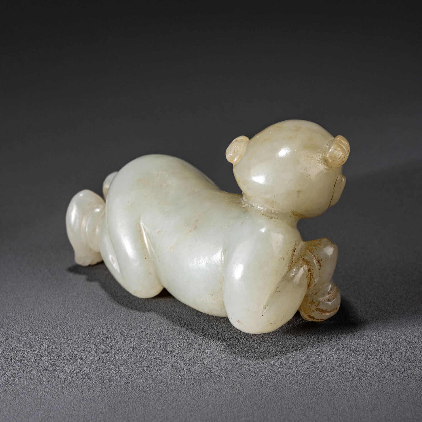 Jade Carved Boy - 4
