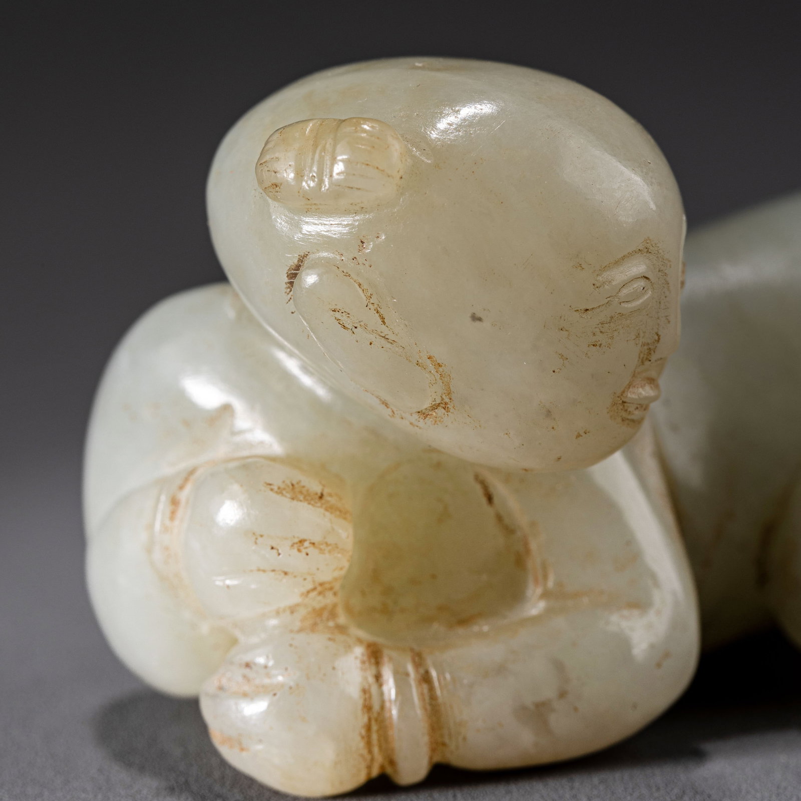 Jade Carved Boy - 5