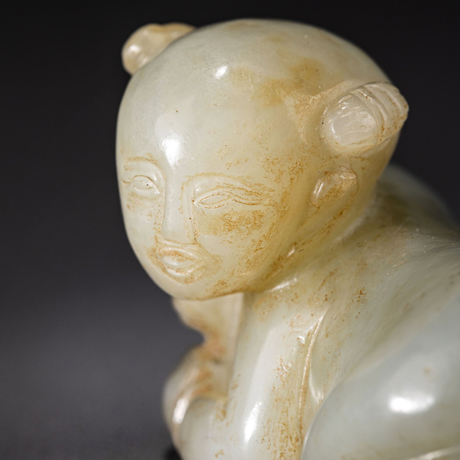 Jade Carved Boy - 6