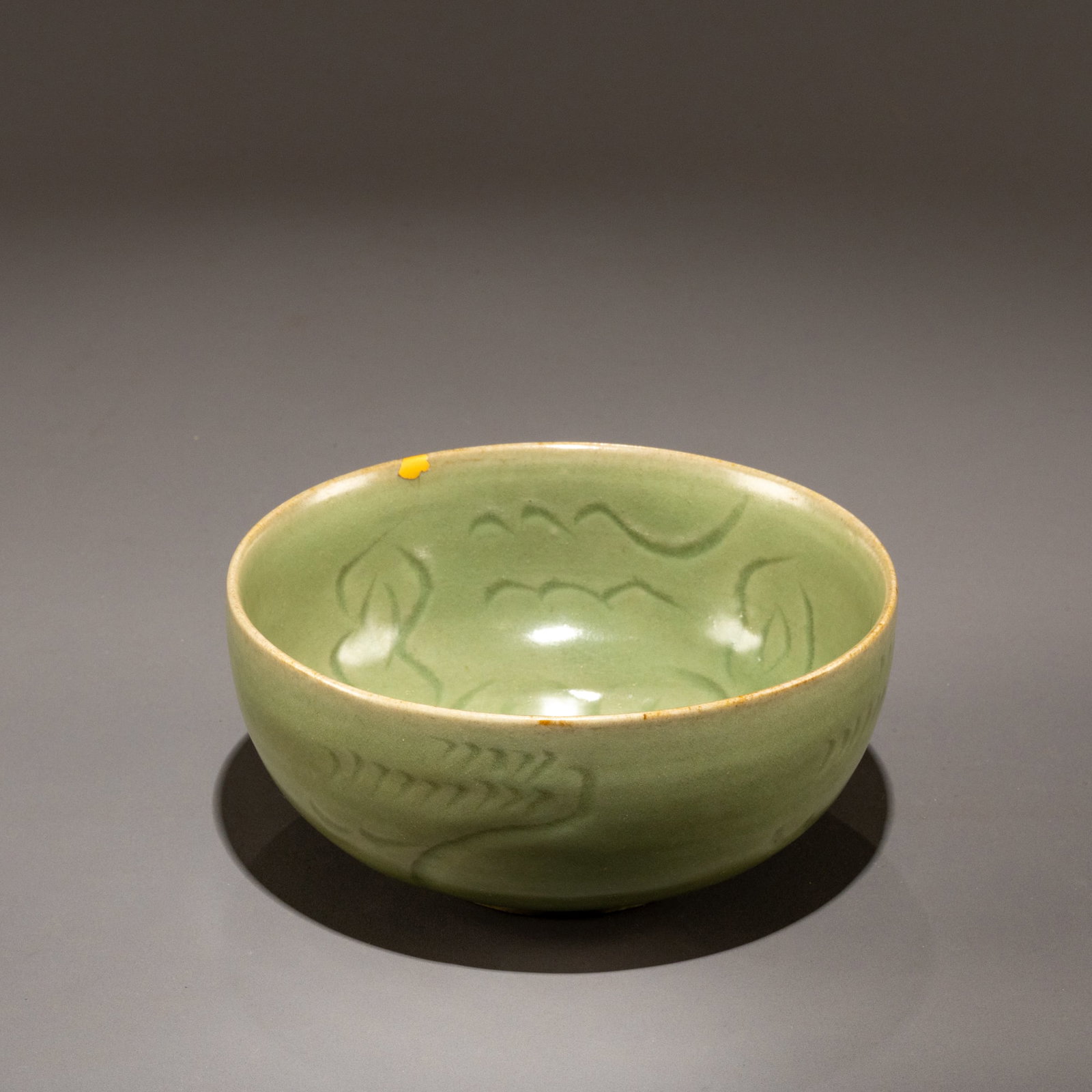 Yuan Dynasty Longquan Kiln Carved Bowl (1 of 10)