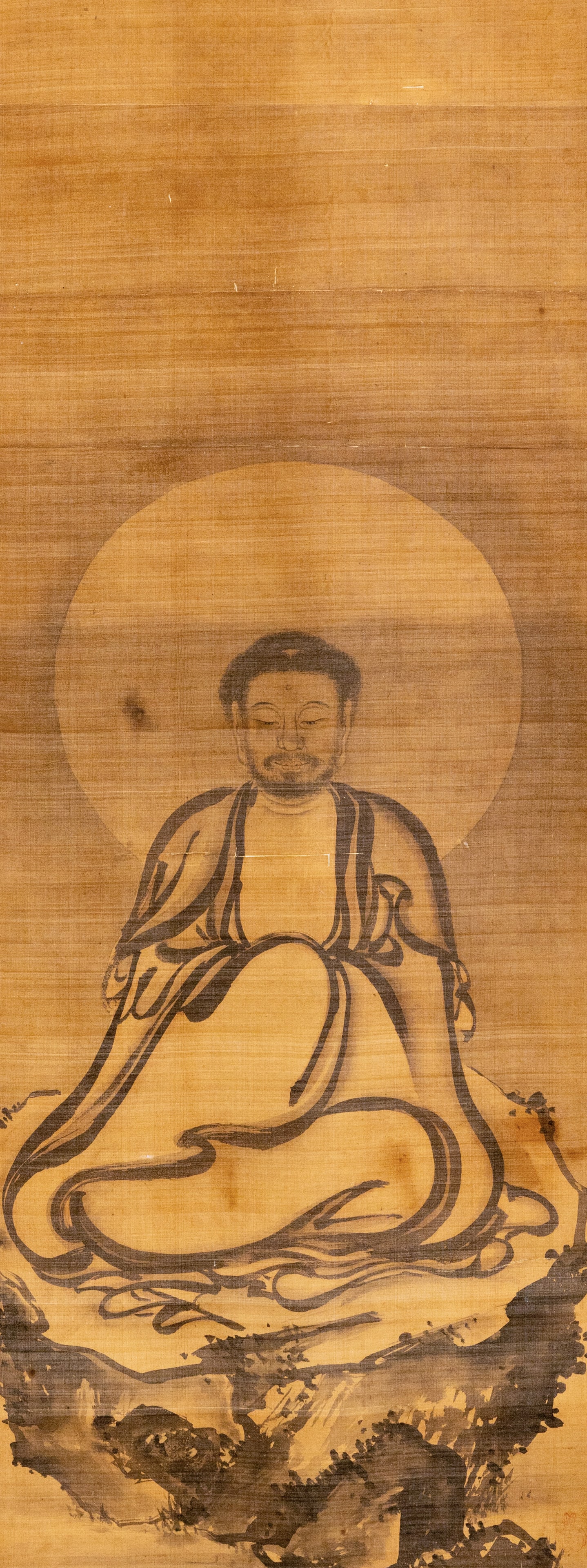 Anonymous Shakyamuni Buddha (Ming Dynasty): L: 114cm W: 42cm