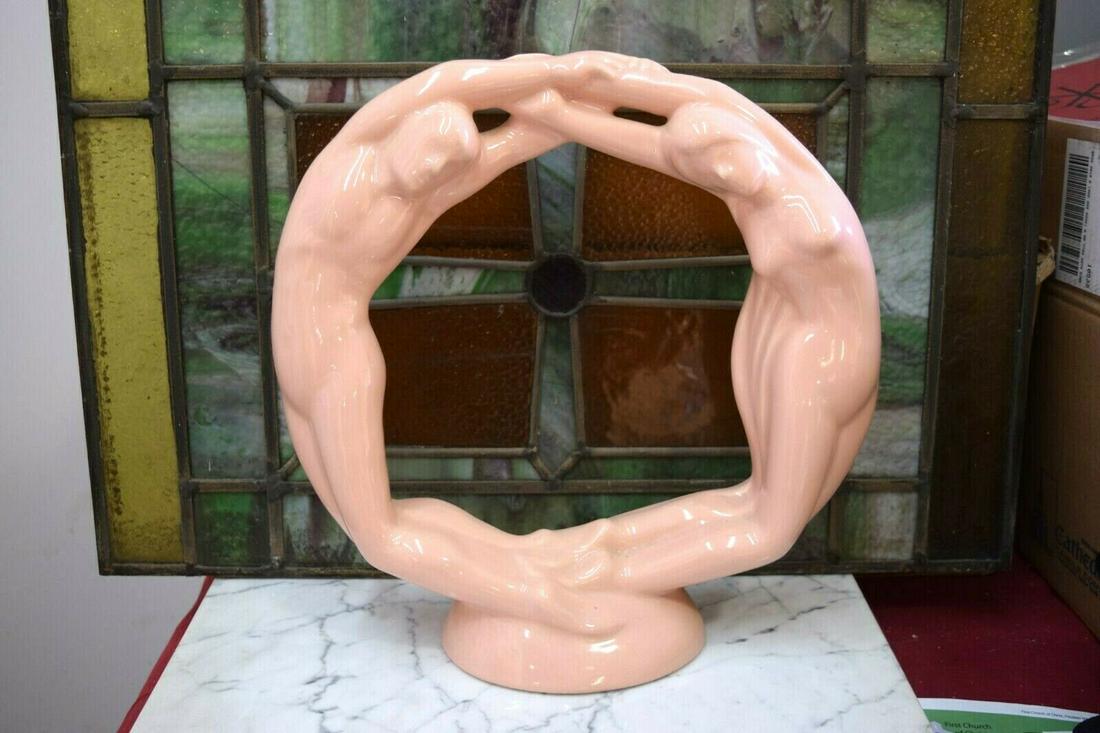 Haeger Ceramics Pottery Statue, Modern Eternity (1 of 8)