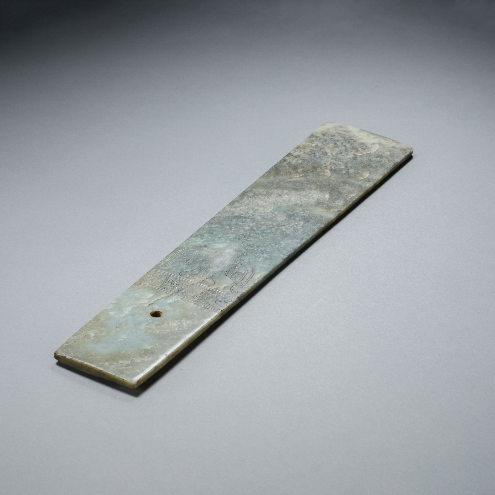 Western Zhou Dynasty, Jade Axe (1 of 11)