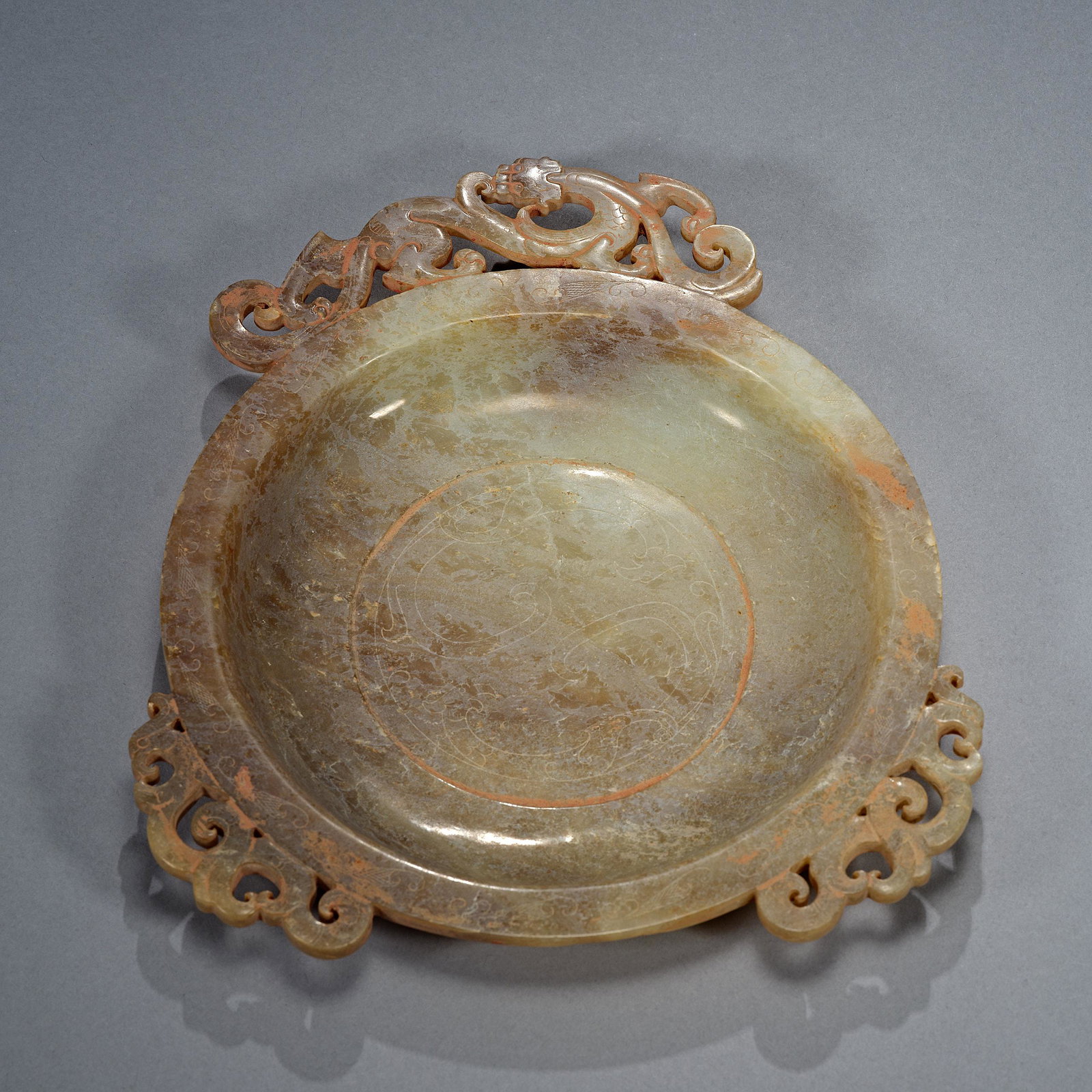 Han Dynasty, Hetian jade , Jade Plate (1 of 7)