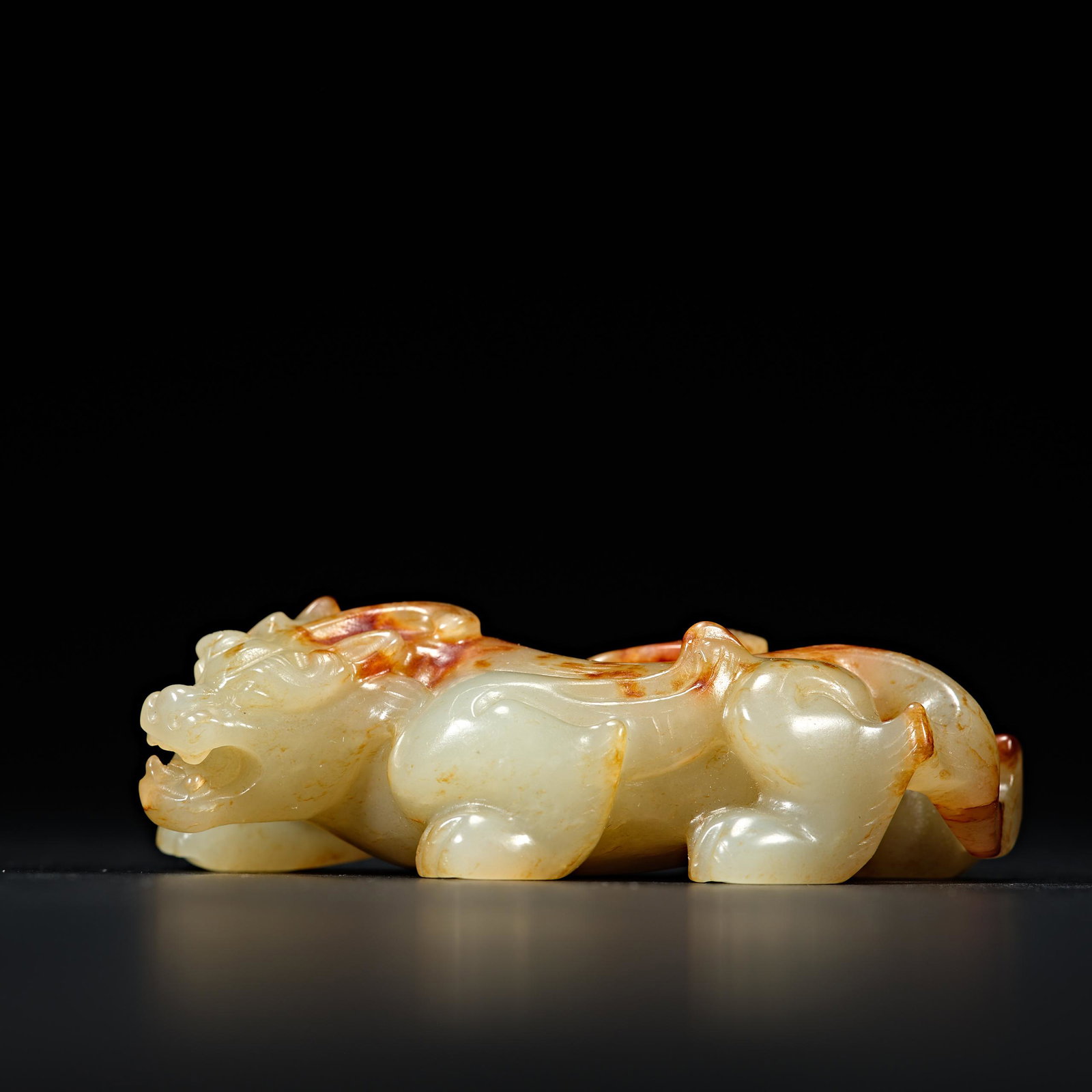 Han Dynasty, Hetian jade, Jade Beast (1 of 7)