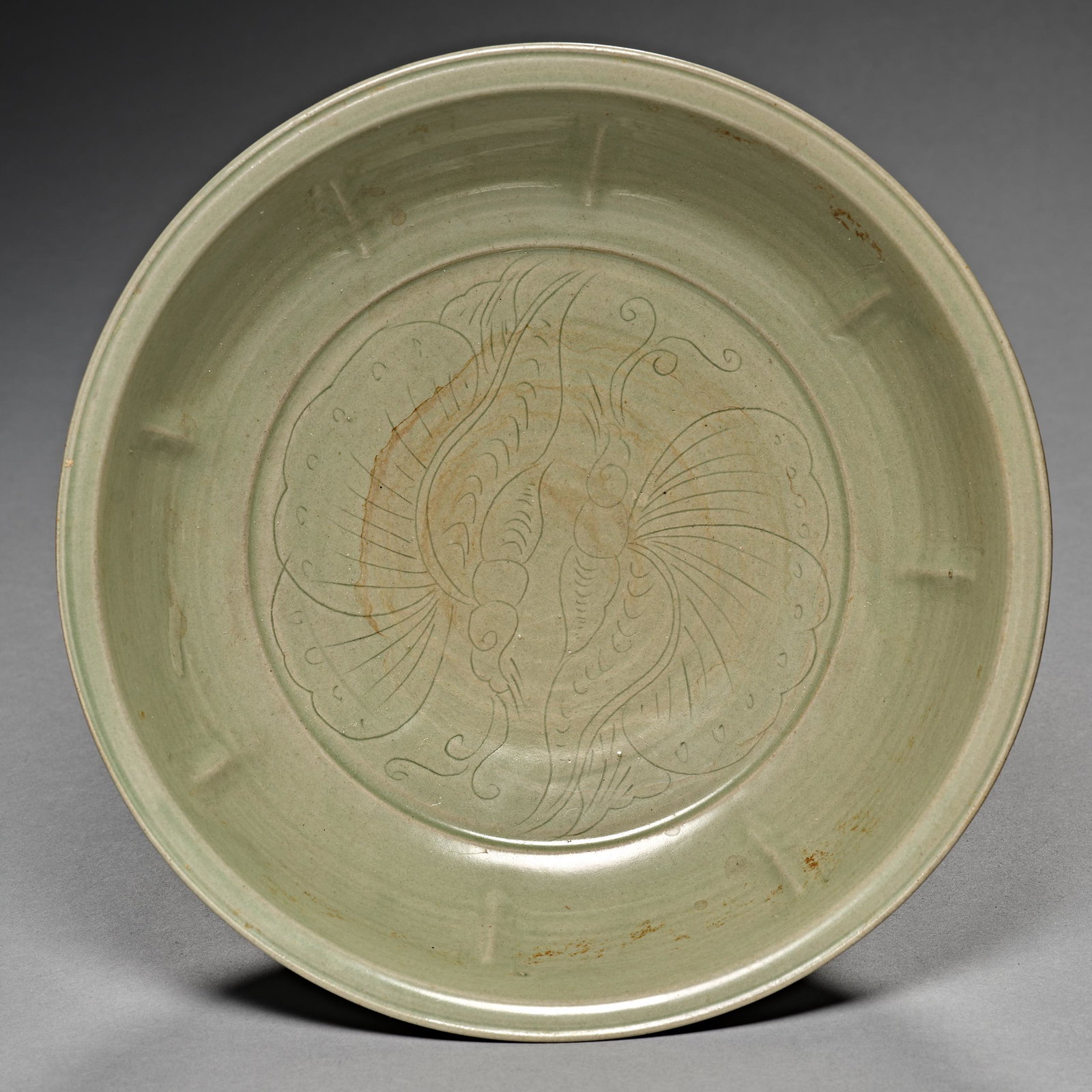 Song Dynasty celadon, Plate (1 of 5)