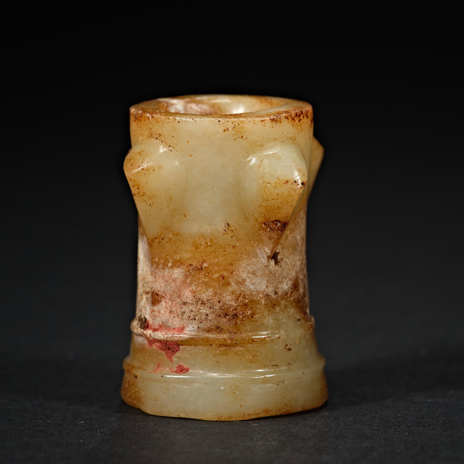 Han Dynasty,Hetian jade, Jade Tube (1 of 6)