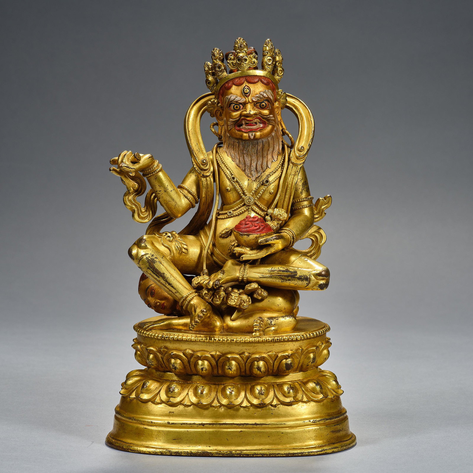 Ming Dynasty,  Gilt Bronze, Buddha statue (1 of 7)