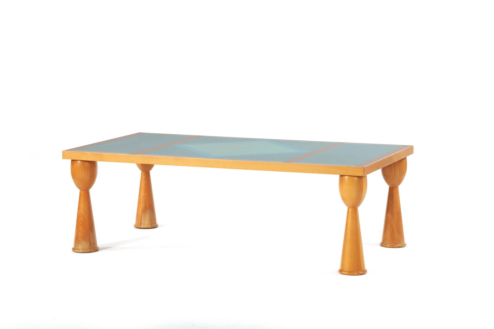 Ettore SOTTSASS Jr (1917-2007) Table dite Filicudi Bois (1 of 1)