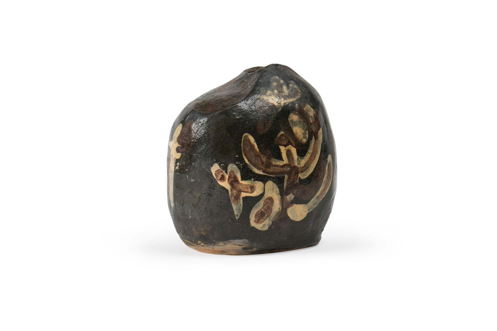 Claude FAMECHON (XX) et Michel CARLIN (XX) MOLY-SABATA Vase Céramique Monogrammée sur: Claude FAMECHON (XX) et Michel CARLIN (XX) MOLY-SABATA Vase Céramique Monogrammée sur l’envers H. 16 cm Circa 1930