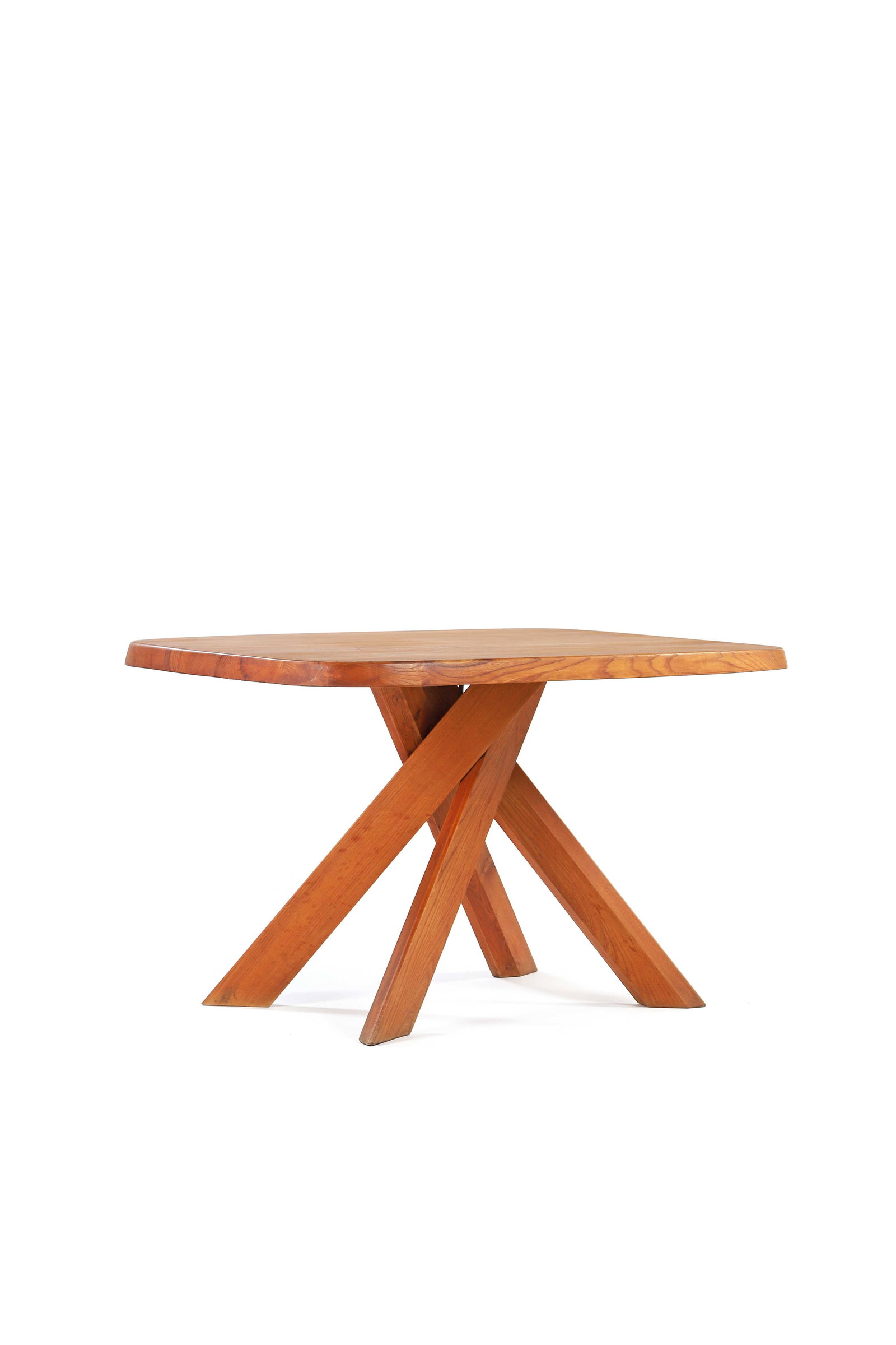 Pierre CHAPO (1927-1986) Table T21A dite Sfax Orme 74 x 124 x 82 cm. 1978 Référence : -: Pierre CHAPO (1927-1986) Table T21A dite Sfax Orme 74 x 124 x 82 cm. 1978 Référence : - Catalogue de l’exposition Pierre Chapo, Magen H Gallery, 2017, p. 240A