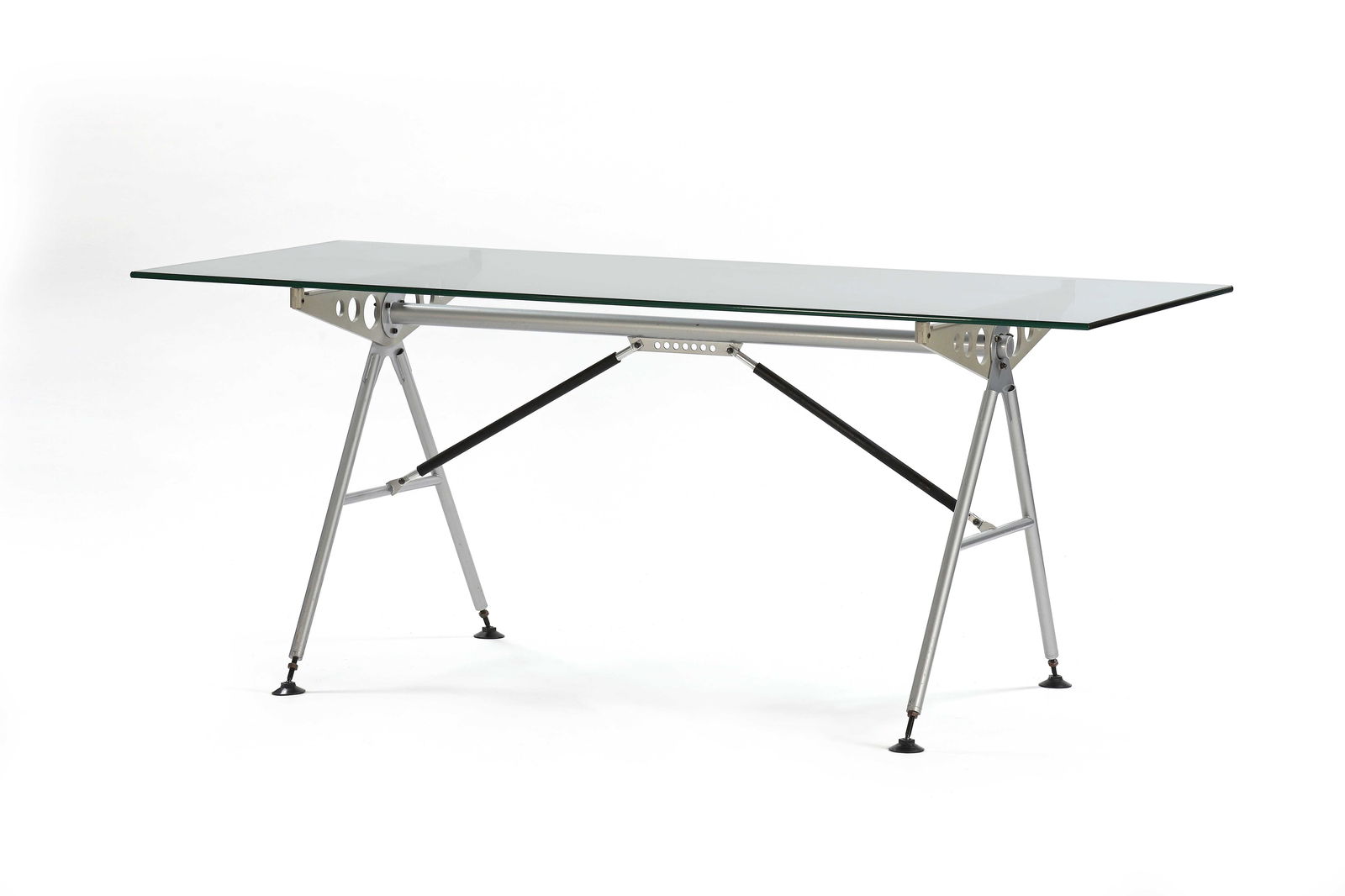 Xavier MATEGOT (1956) Table bureau modÃ¨le XM4, circa 1985, Ã  plateau (1 of 1)