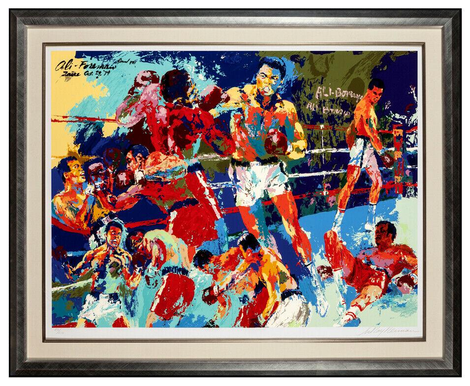 LeRoy Neiman Homage To Ali Color Serigraph Signed (1 of 5)