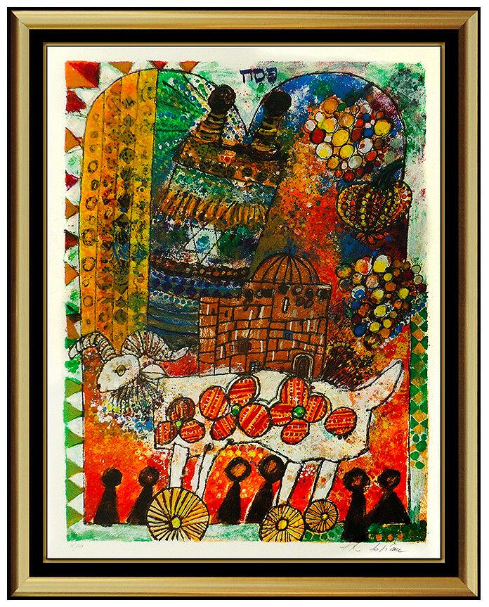 Theo Tobiasse Carnaval De Paris Lithograph Signed (1 of 5)