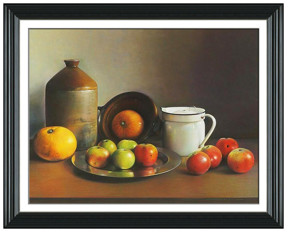 Andrew Hemingway Original Pastel Painting On Board Art: This lot includes:Gallery COA & free domestic shipping (*insurance and international shipping for an additional charge)Artist: Andrew HemingwayTitle: Still Life Medium: Pastel Painting On BoardSize: 1