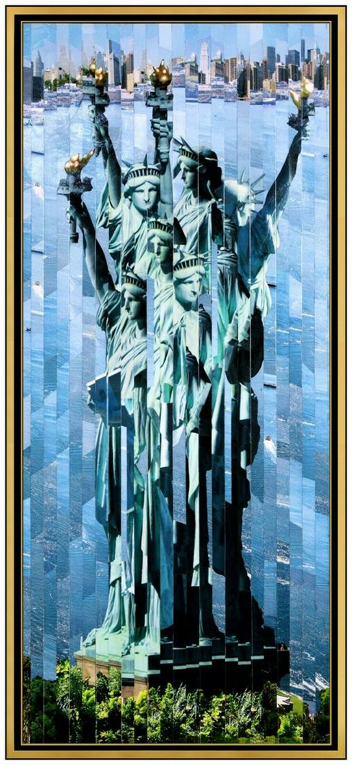Serge Mendjisky Original Statue Of Liberty Painting (1 of 6)