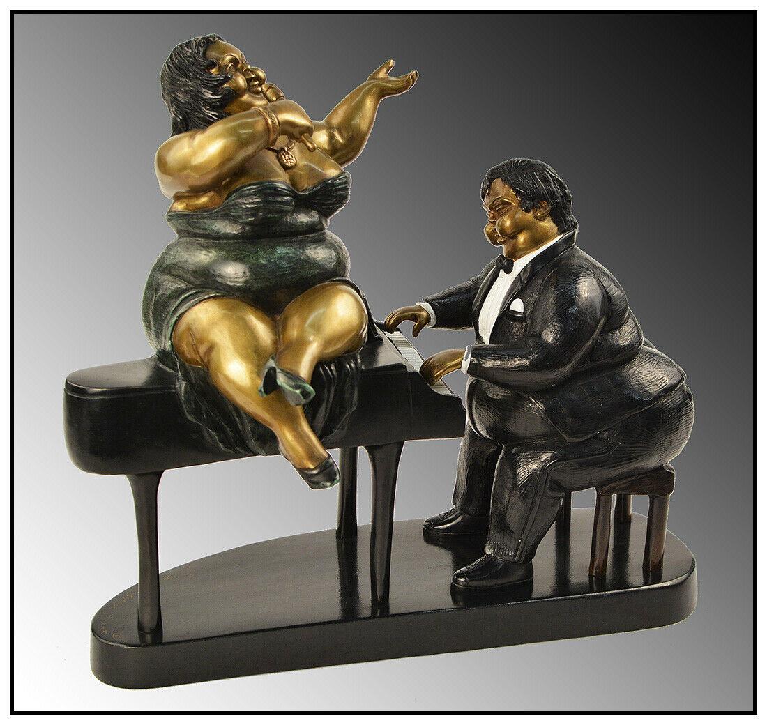 Bruno Luna Original Bronze Sculpture Pianista Music (1 of 7)