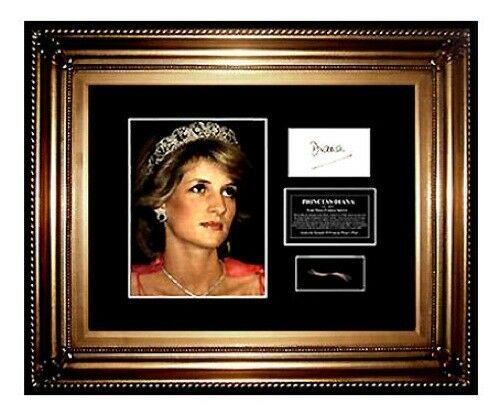 PRINCESS DIANA HAIR LOCK PHOTO SIGNED LETTER ROYAL (1 of 7)
